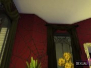 Resident Evil 8: Lady Dimitrescu Has Sex With Me In Her Bedroom POV - Sexual Hot Animations 4/16