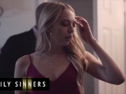 Family Sinners - Blonde Lily Larimar Is On To Her Cheating Stepdad So She Pays Him A Surprise Visit 2/16
