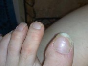 FART Fetish Slut PinkMoonLust Accidentally FARTS while making Feet Foot Play Vid Oh No She's Stinky 7/16