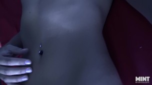 Beautiful Talia Mint reads you poem in the moonlight