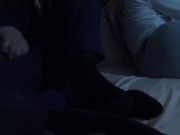 RISKY HANDJOB close to REAL VIRGIN Stepsis, movie night, SHE NOTICES, fit 18 teen, FIRM ASS, cumshot 6/16