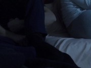 RISKY HANDJOB close to REAL VIRGIN Stepsis, movie night, SHE NOTICES, fit 18 teen, FIRM ASS, cumshot 7/16