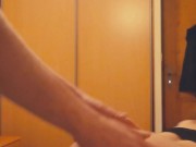 Passionate fucking, sitting on face, blowjob, bent over and fucked. Cum on ass. 13/16