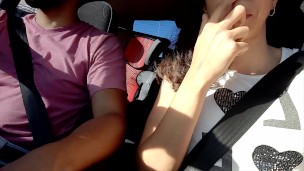 Le pago al Uber con una mamada y se corre en mi boca | Creampie Boca | Latinacuminside