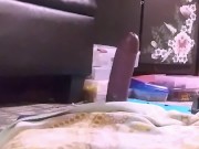 Up close ANAL dildo ride 3/16
