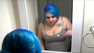 Brushing Teeth in Mirror FREE PREVIEW toothbrush toothpaste spit