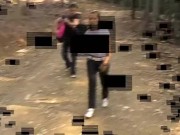 she humiliate her pony boy slave outdoor 1/16