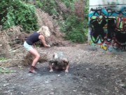 brat girls dog education outdoor 9/16