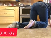 Housekeeper's disappearing clothes day 1 2/16