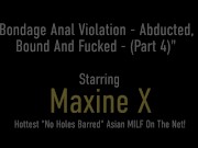 All Girl Dungeon! Bound Maxine X And Jody Subdued By Mistress Chanta Rose! 1/16