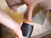 Pounding a fleshlight 12/16