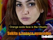 Ruiva com buceta peluda sendo fodida pelo cunhado 1/16