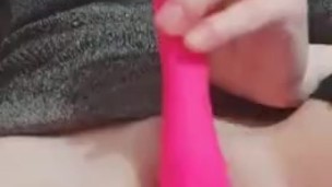 Masturbation home alone vibrator