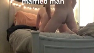 Married man cheats twice in one week with two friend - creampies both 