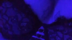 Glowing nails, LED lights makes me feel sexy af