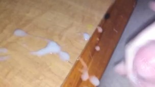 Motel cumshot