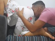 Follo a mi madrastra sin condón y me corro adentro | Accidental Creampie | Latinacuminside 5/16