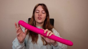 Toy Review - Interesting Realm Double Dildo Thrusting Vibrator and Spider-Wed Bed BDSM Bondage Gear!