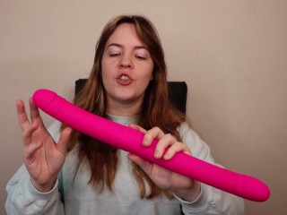 Toy Review – Interesting Realm Double Dildo Thrusting Vibrator and Spider-Wed Bed BDSM Bondage Gear!