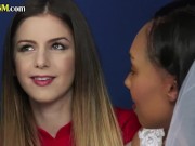 CFNM babes jerkingoff taboo dick in trio 8/16