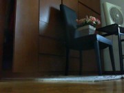 Nicoletta is possessed and pisses all over the floor 13/16