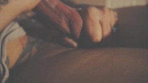 Tattooed Amateur Big Cock (second video)