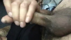 Jerk tease edging to build up cumshot 