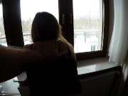 Hot polish teen in white ankle socks gets fucked in public view by a neighbor in the next room.cream