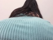 Gostosa rabuda rebolando de toalha até gozar! BRANQUINHA BUNDUDA 10/16