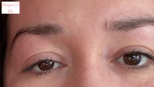 saying I LOVE YOU repeatedly with a close up of just my eyes for 3 mins - glimpseofme