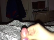 Long Nails Handjob with huge cumblast 8/16