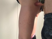 Deepthroat and creampie after one month quarantine 10/16