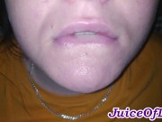 Высосала из толстого члена всю сперму до последней капли. Любит вкус спермы. 16/16