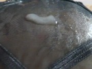Please don`t cum inside me i need it on my pussy 13/16