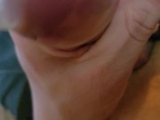 Teasing my cock