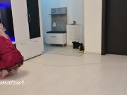 Best friend of my Son fuck me so good when i'am Stuck-Lolyamateur 16/16