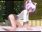 3D HENTAI Gave the girl a vibrator for Valentine's Day 5/16