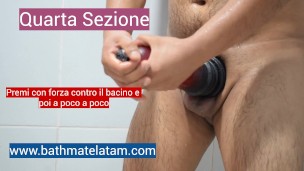 Come usare Bathmate HYDRO - Guida rapida passo passo