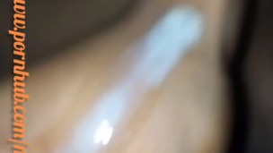 Guy Jerks Off His BBC & Cums Under Bed Covers