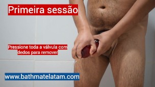 Como usar o Bathmate HYDRO - Guia rápido passo a passo