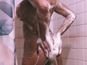 NAKED Busty Bajan | Sugar Scrub Shower FANTASY