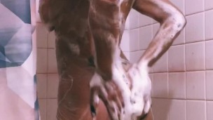 NAKED Busty Bajan | Sugar Scrub Shower FANTASY