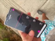 Amiga decide salir con su Lush a la calle y miren su reacción 1/16