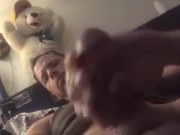 My fat ass cock getting stroked n oiled 