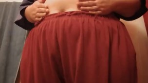 Bbw in new bra 
