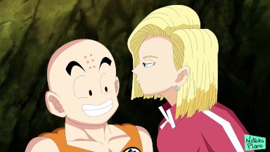 Android 18 and Krillin parody xxx from Dragon Ball Super (Reloaded)