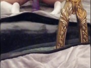 Super horny stepsister using her dildo while suck my dick 5/16