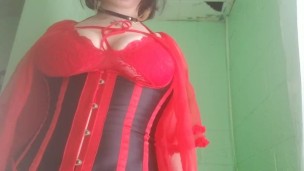 Goth Valentine lingerie tease - check out the full video on onlyfans! Hellohugetits 
