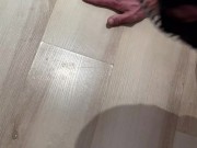 Foot Worship, Foot gagging & Licking My Spit From The Floor 13/16