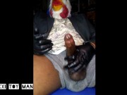 JUST MASTERBATING While watching Porn in the Dark. HUGE LOAD.